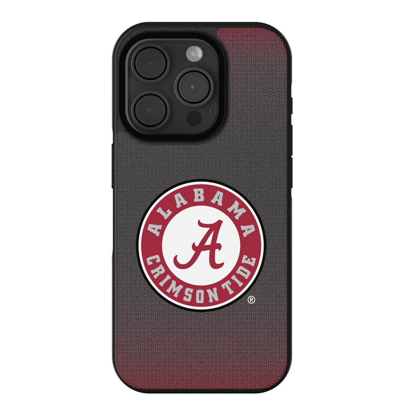 University of Alabama Crimson Tide Linen iPhone Bump Phone Case Flat.Jpg