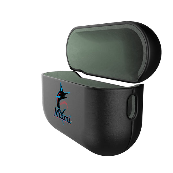 Miami Marlins Insignia AirPods AirPod Case Cover Iso.Jpg