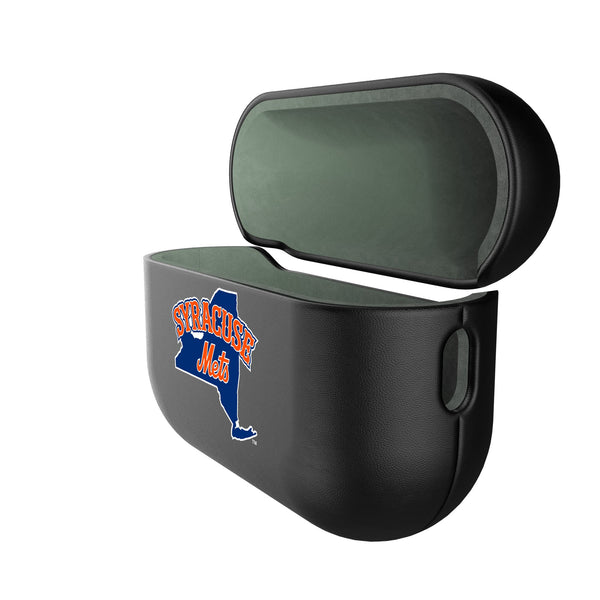 Syracuse Mets Insignia AirPods AirPod Case Cover Iso.Jpg