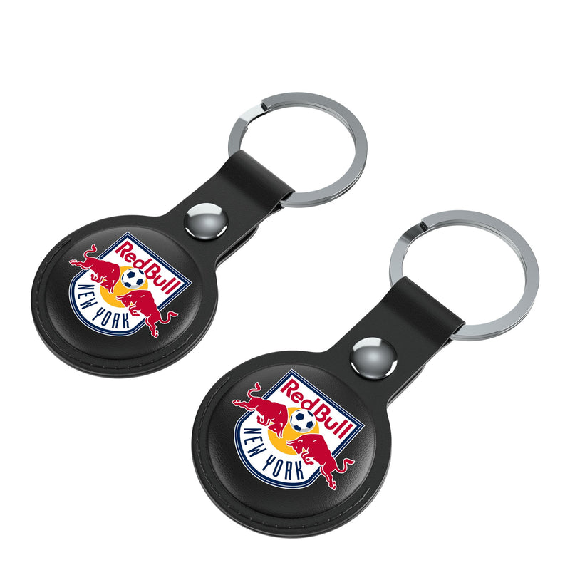 New York Red Bulls  Insignia AirTag Black Airtag Holder 2-Pack Iso.Jpg