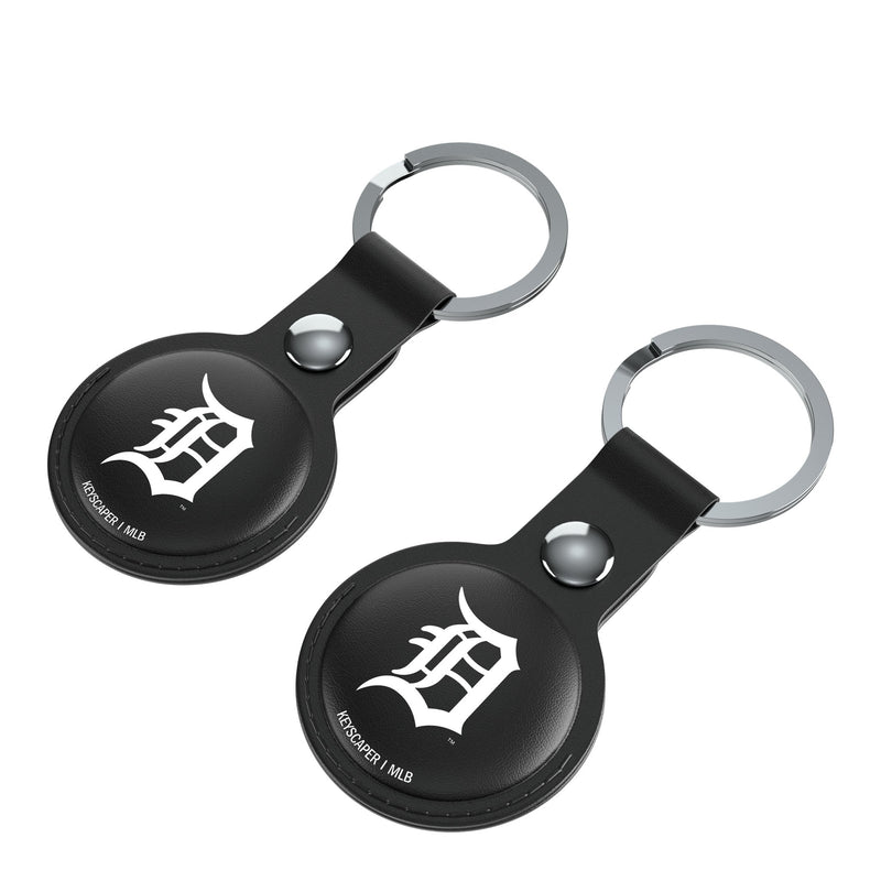 Detroit Tigers Insignia AirTag Black Airtag Holder 2-Pack Iso.Jpg