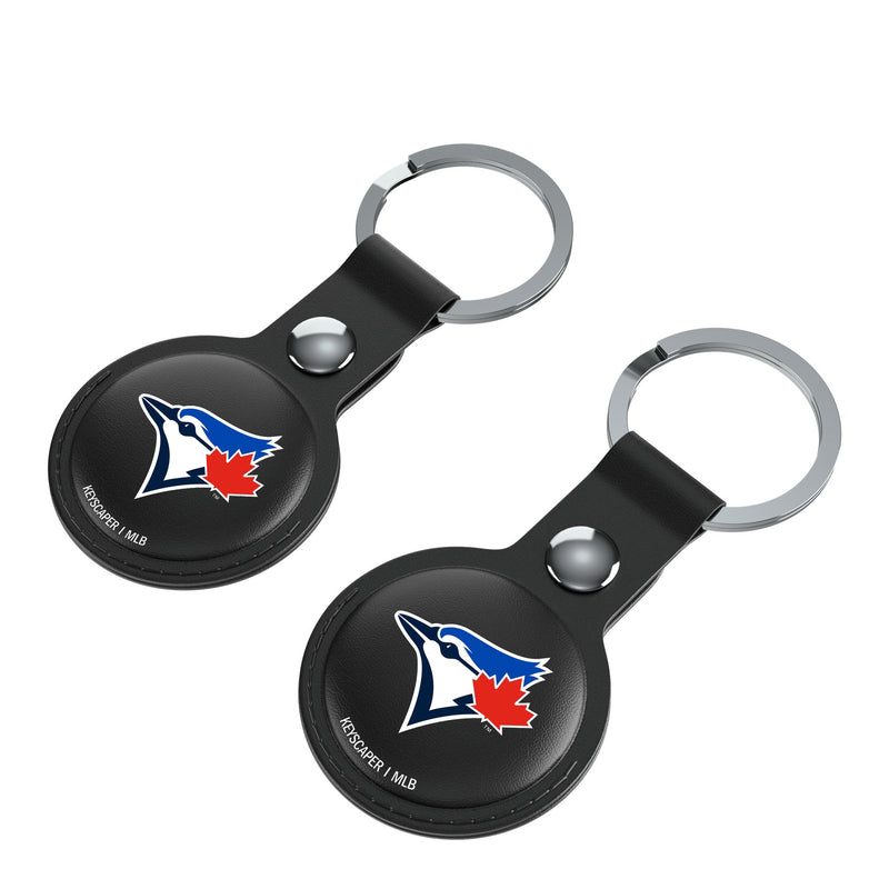 Toronto Blue Jays Insignia AirTag Black Airtag Holder 2-Pack Iso.Jpg