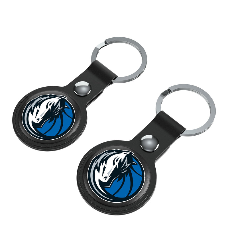 Dallas Mavericks Insignia AirTag Black Airtag Holder 2-Pack Iso.Jpg