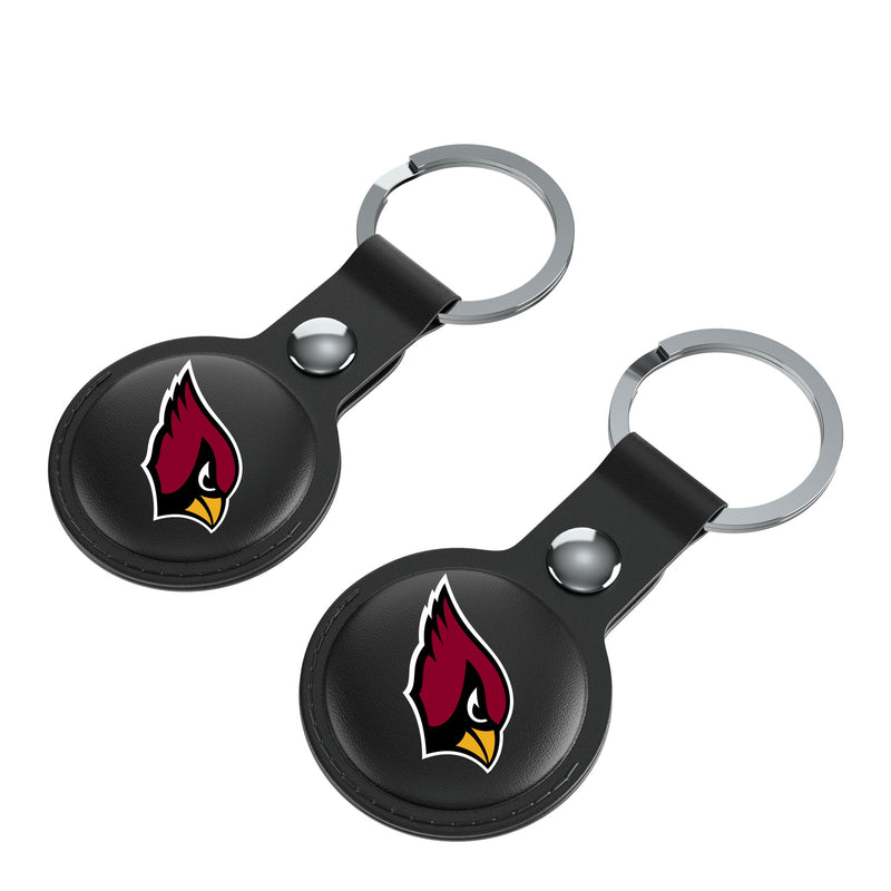 Arizona Cardinals Insignia AirTag Black Airtag Holder 2-Pack Iso.Jpg