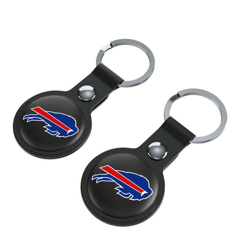 Buffalo Bills Insignia AirTag Black Airtag Holder 2-Pack Iso.Jpg