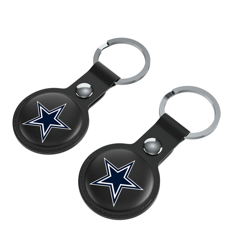 Dallas Cowboys Insignia AirTag Black Airtag Holder 2-Pack Iso.Jpg