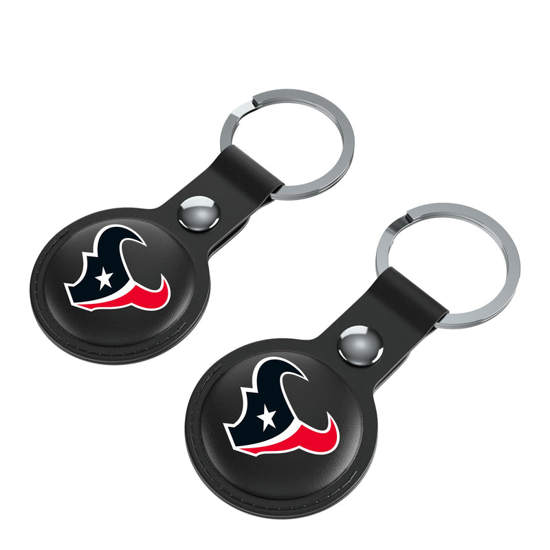 Houston Texans Insignia AirTag Black Airtag Holder 2-Pack Iso.Jpg