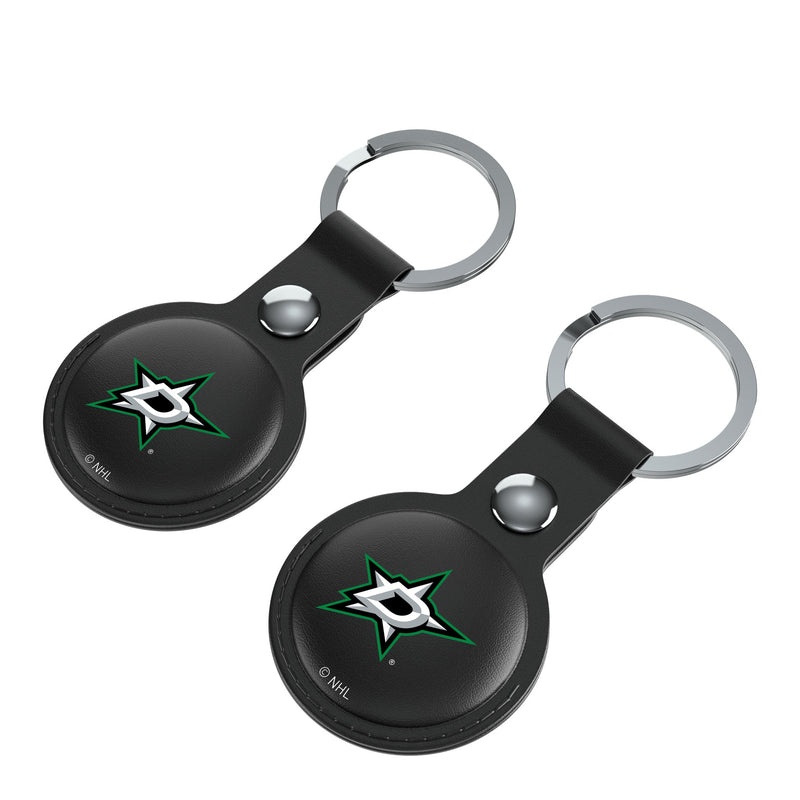 Dallas Stars Insignia AirTag Black Airtag Holder 2-Pack Iso.Jpg