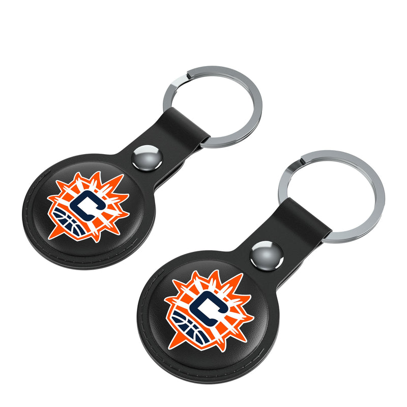 Connecticut Sun Insignia AirTag Black Airtag Holder 2-Pack Iso.Jpg