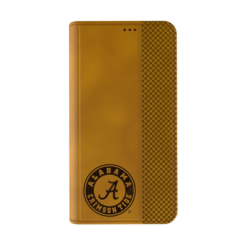 University of Alabama Crimson Tide Burn iPhone Folio Phone Case Closed.Jpg