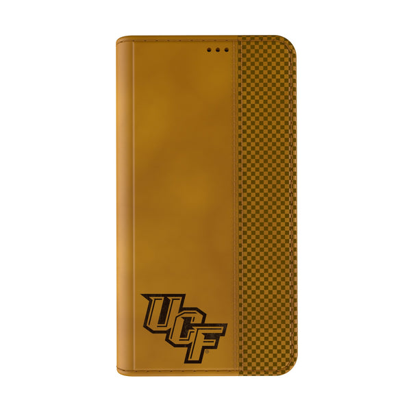 University of Central Florida Golden Knights Burn iPhone Folio Phone Case Closed.Jpg