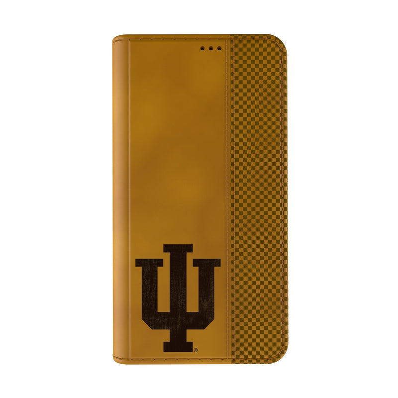 Indiana University Hoosiers Burn iPhone Folio Phone Case Closed.Jpg