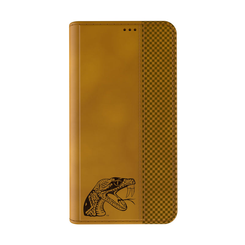 Florida A&M University Rattlers Burn iPhone Folio Phone Case Closed.Jpg