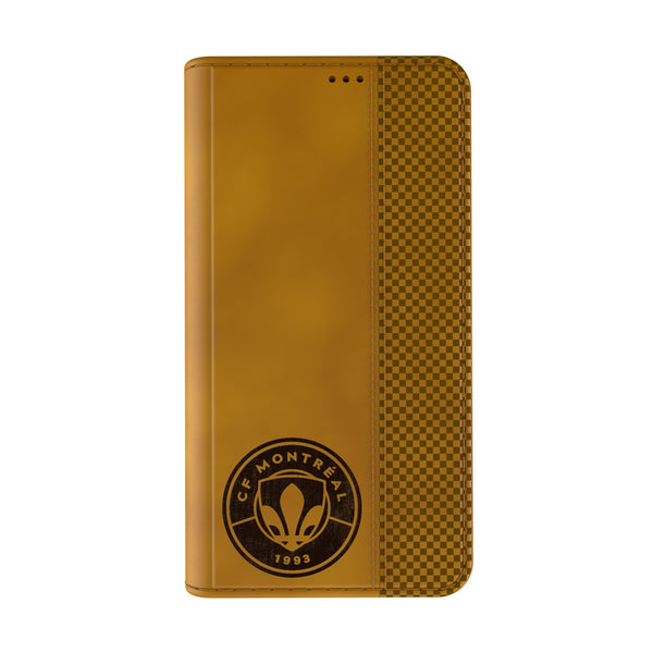 CF Montreal  Burn iPhone Folio Phone Case Closed.Jpg