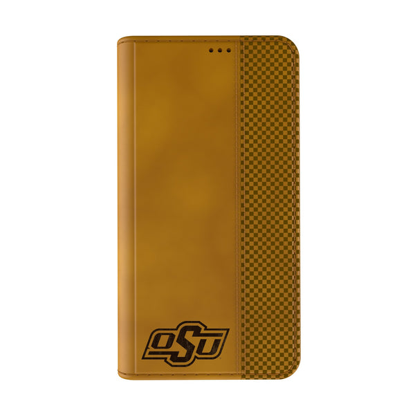 Oklahoma State University Cowboys Burn iPhone Folio Phone Case Closed.Jpg