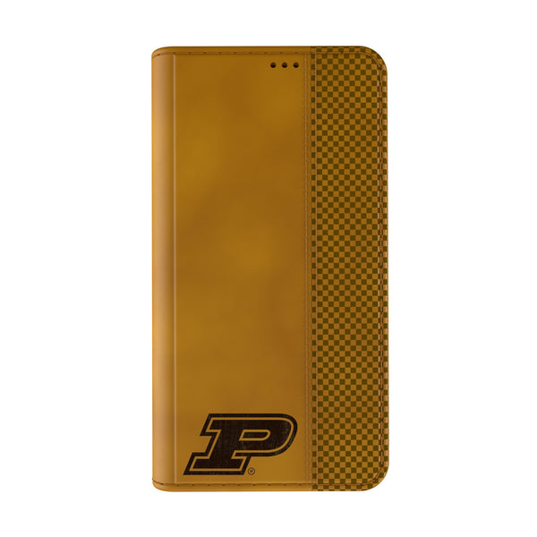 Purdue University Boilermakers Burn iPhone Folio Phone Case Closed.Jpg