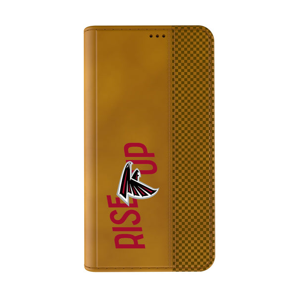 Atlanta Falcons 2024 Illustrated Limited Edition iPhone Folio Phone Case Closed.Jpg