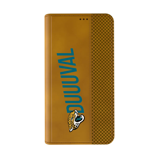 Jacksonville Jaguars 2024 Illustrated Limited Edition iPhone Folio Phone Case Closed.Jpg