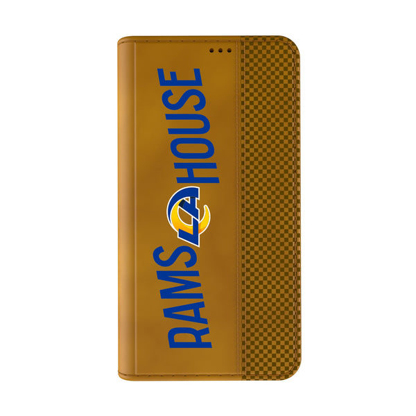 Los Angeles Rams 2024 Illustrated Limited Edition iPhone Folio Phone Case Closed.Jpg