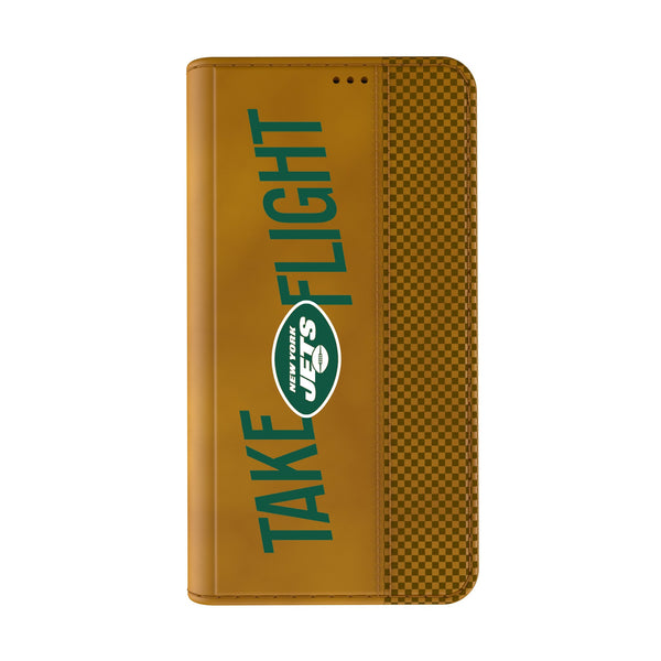 New York Jets 2024 Illustrated Limited Edition iPhone Folio Phone Case Closed.Jpg