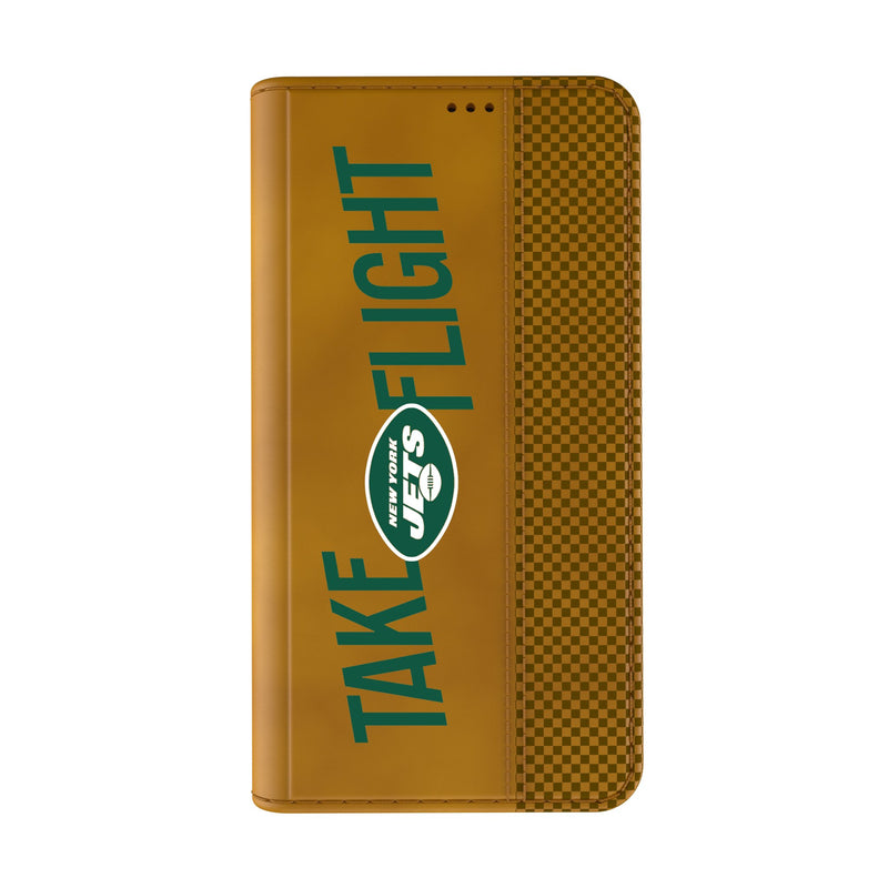 New York Jets 2024 Illustrated Limited Edition iPhone Folio Phone Case Closed.Jpg