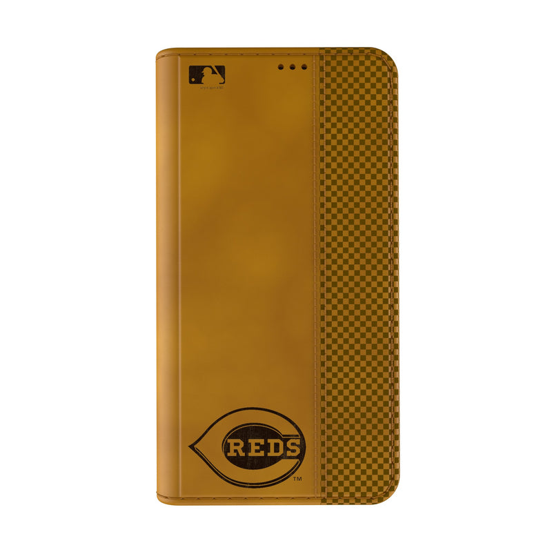 Cincinnati Reds Burn iPhone Folio Phone Case Closed.Jpg