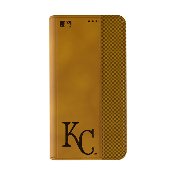 Kansas City Royals Burn iPhone Folio Phone Case Closed.Jpg