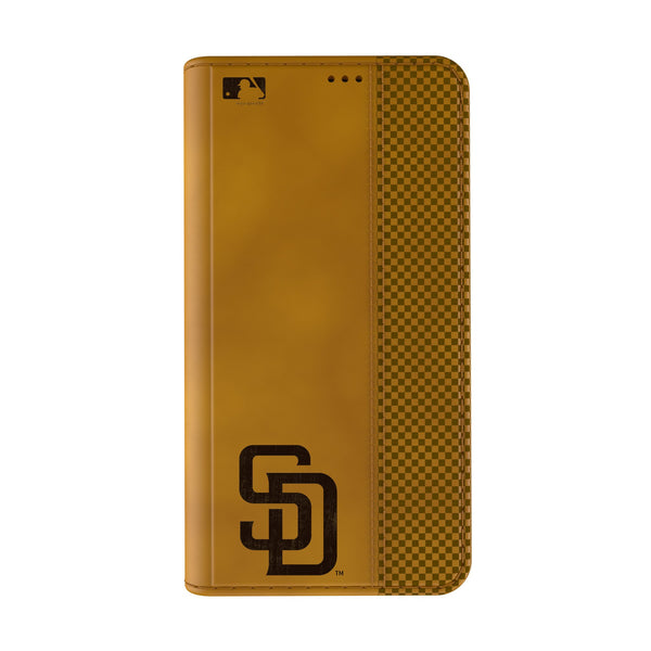 San Diego Padres Burn iPhone Folio Phone Case Closed.Jpg