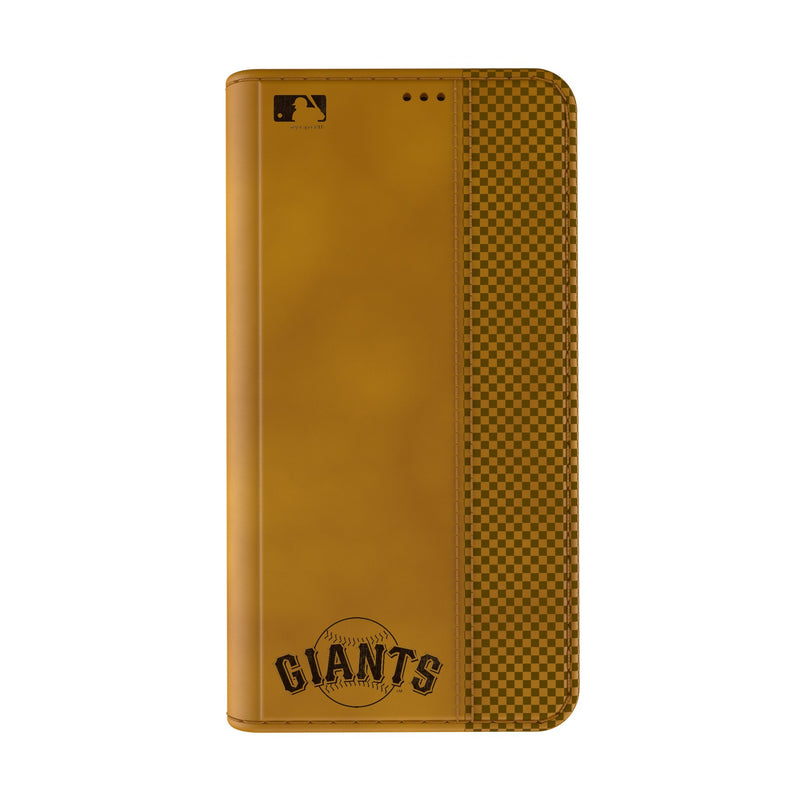 San Francisco Giants Burn iPhone Folio Phone Case Closed.Jpg