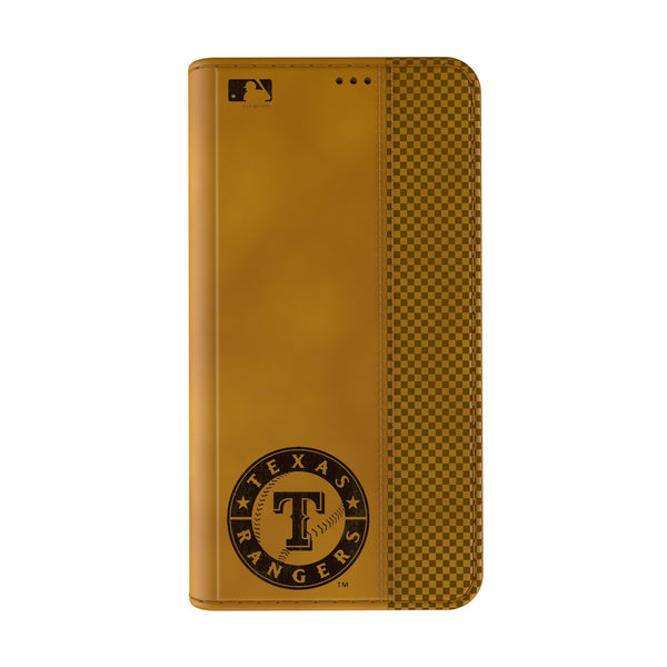 Texas Rangers Burn iPhone Folio Phone Case Closed.Jpg