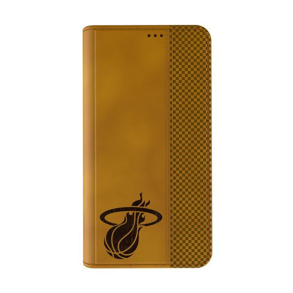 Miami Heat Burn iPhone Folio Phone Case Closed.Jpg