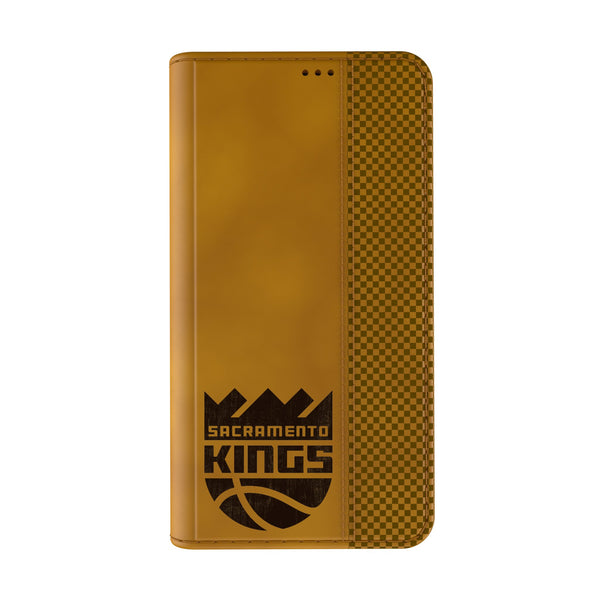 Sacramento Kings Burn iPhone Folio Phone Case Closed.Jpg