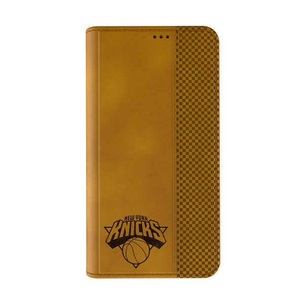 New York Knicks Burn iPhone Folio Phone Case Closed.Jpg