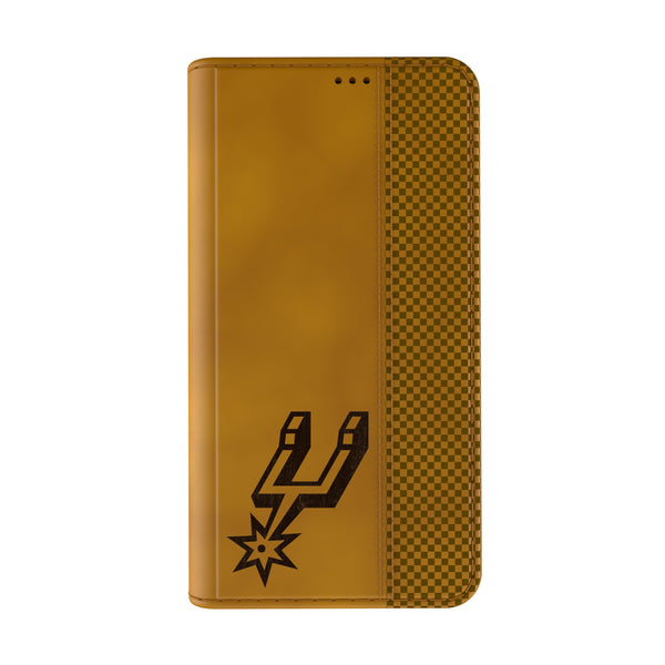 San Antonio Spurs Burn iPhone Folio Phone Case Closed.Jpg