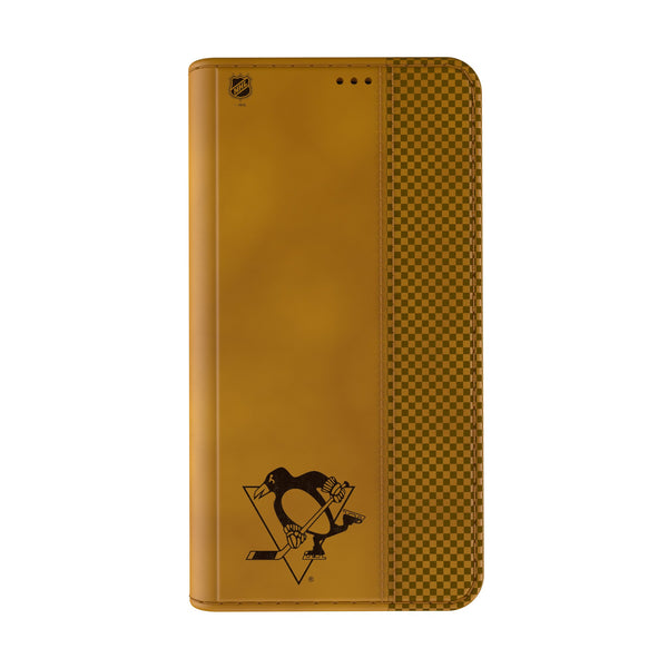 Pittsburgh Penguins Burn iPhone Folio Phone Case Closed.Jpg