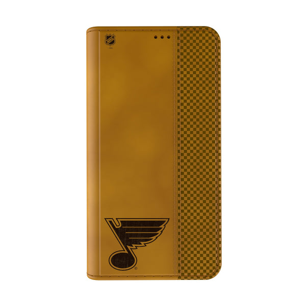 St. Louis Blues Burn iPhone Folio Phone Case Closed.Jpg