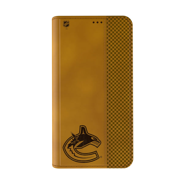 Vancouver Canucks Burn iPhone Folio Phone Case Closed.Jpg