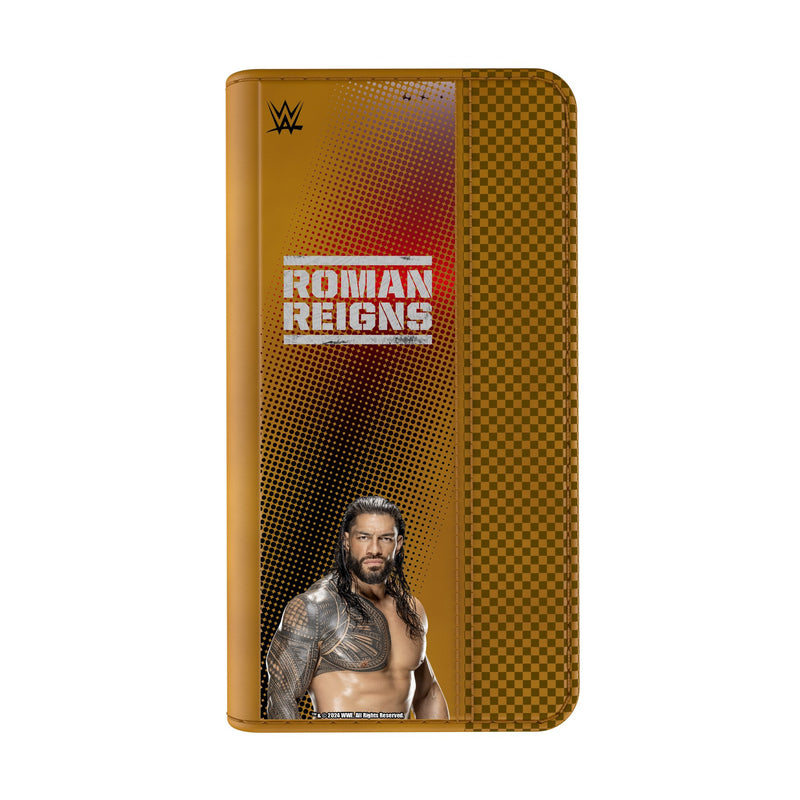 Roman Reigns Superstar iPhone Folio Phone Case Closed.Jpg