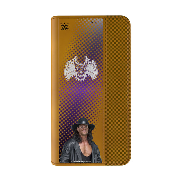 Undertaker Superstar iPhone Folio Phone Case Closed.Jpg