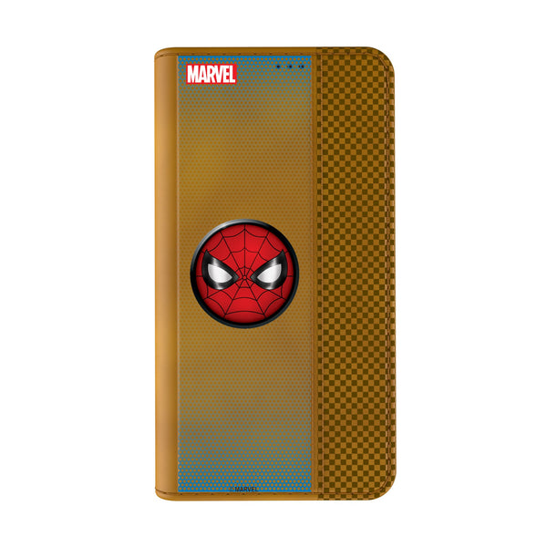 Marvel Spider-Man Grid iPhone Folio Phone Case Closed.Jpg