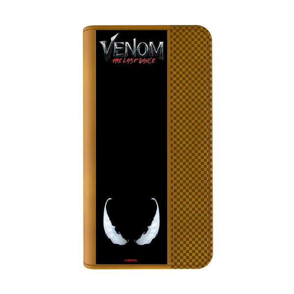 Marvel Venom Badge iPhone Folio Phone Case Closed.Jpg