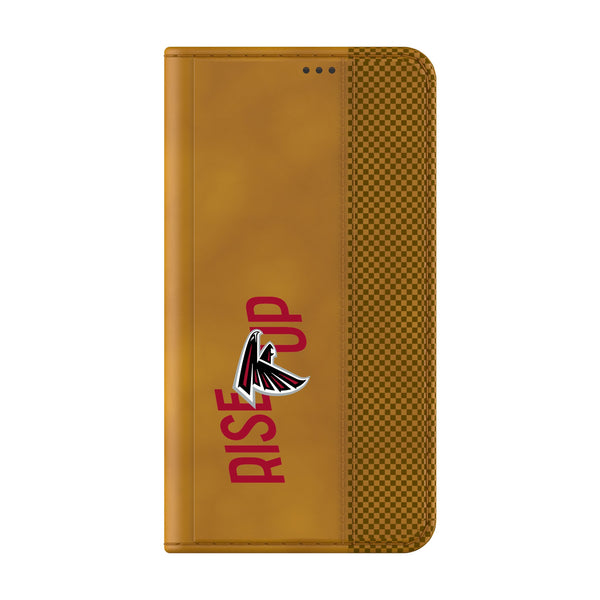 Atlanta Falcons 2024 Illustrated Limited Edition Galaxy Folio Phone Case Closed.Jpg