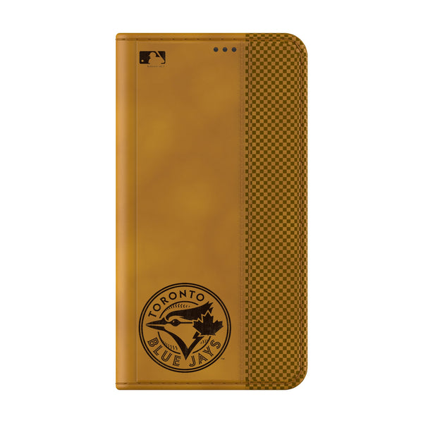 Toronto Blue Jays Burn Galaxy Folio Phone Case Closed.Jpg