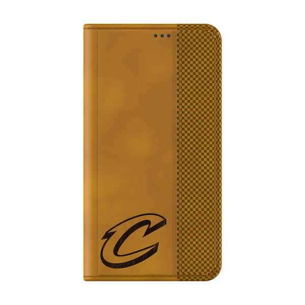 Cleveland Cavaliers Burn Galaxy Folio Phone Case Closed.Jpg