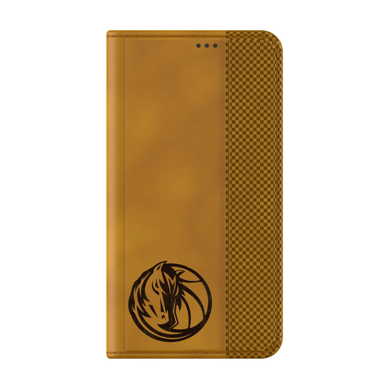 Dallas Mavericks Burn Galaxy Folio Phone Case Closed.Jpg