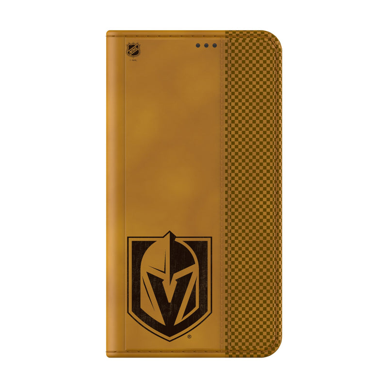 Vegas Golden Knights Burn Galaxy Folio Phone Case Closed.Jpg