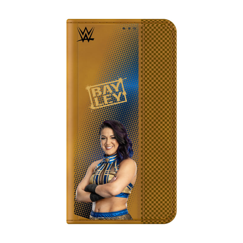 Bayley Superstar Galaxy Folio Phone Case Closed.Jpg