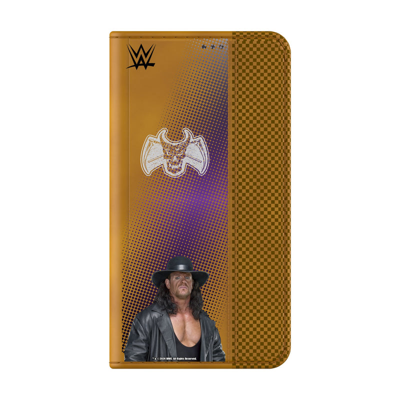 Undertaker Superstar Galaxy Folio Phone Case Closed.Jpg