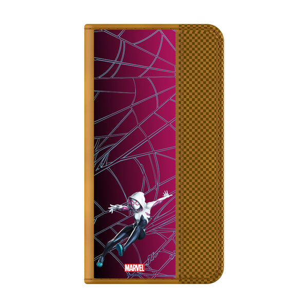 Marvel Spider-Gwen MechLine Galaxy Folio Phone Case Closed.Jpg