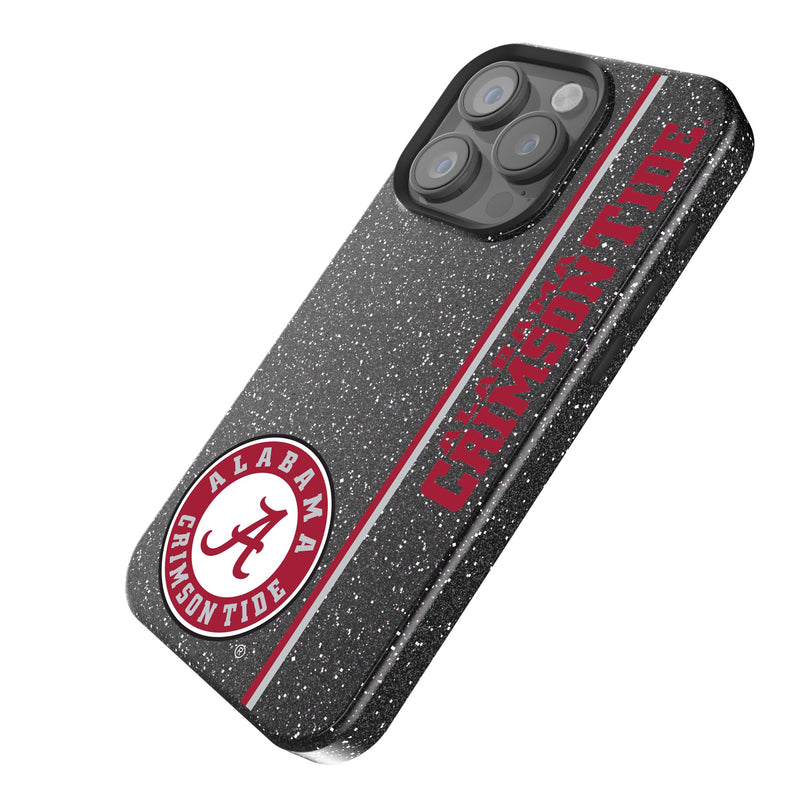 University of Alabama Crimson Tide Sidebar iPhone Bling Phone Case Iso.Jpg